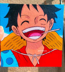Luffy Canvas Painting