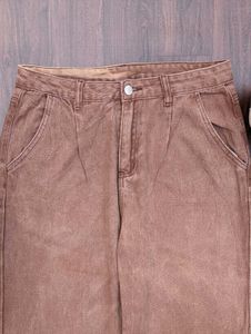 Brown Baggy Jeans