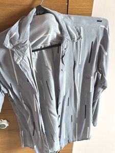 Striped Button-Down Shirt