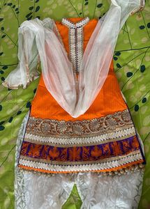 Beautiful Patiala Salwar Kurta With Dupatta