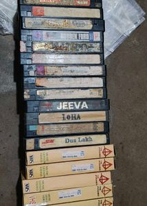 Vintage VHS Tape Collection