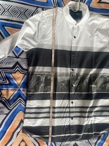 Vettorio Fratini 40 Size Printed Cotton Shirt
