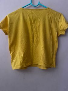 Pokemon Yellow Crop Top