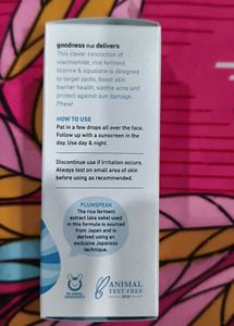 Plum Rice Water &amp; Niacinamide Serum