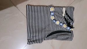 Flower Neck Top For Women