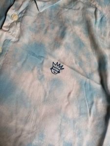Tie Dye Zudio Shirt For Men