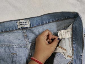 Mens Light Blue Jeans 36