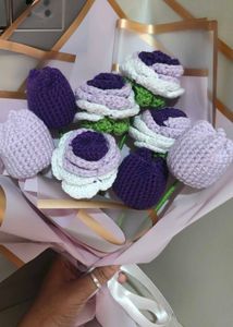 Crochet Flower Bouquet