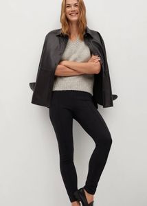 Original Mango Sexy Tight Fitting Jeggings
