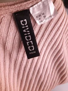 H&amp;m Ribbed V-Neck Tank Top