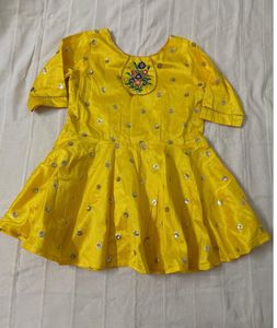 🆕Yellow Baby Girl Dress (2-3.5 Years)