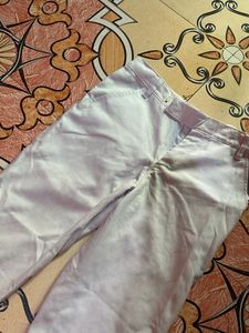 White Straight Leg Pants