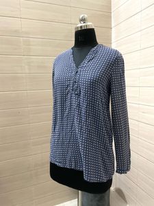 ESPRIT Patterned V-Neck Top
