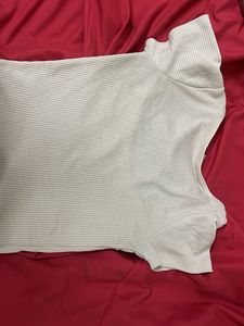 Peach Crop Top