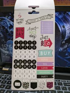 10 Sheets Of Stickers.