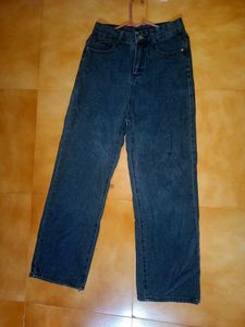Black Straight Leg Jeans