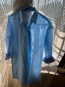 Striped Blue Shirt