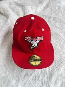 New era shark red cap