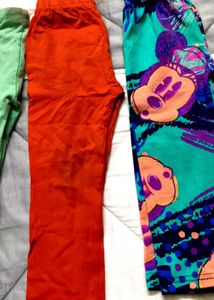 5 Girl Baby Leggings