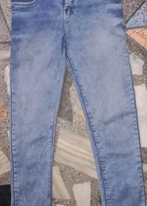 Stylish Light Blue Slim Fit Jeans for Men