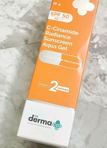 The Derma Co C-Cinamide Sunscreen SPF 50 Aqua Gel,