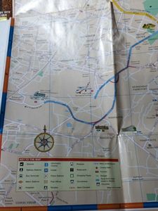 Vintage Delhi City Map Old 2010 Edition A0 Size