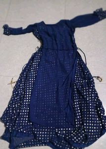 Navy Blue Colour Dress Georgus Beautiful Dres