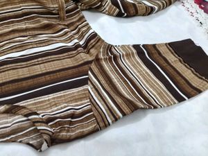 Striped Midi Dress