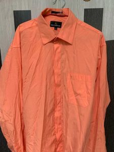 Stacy Adams Orignal vintage  Orange Shirt