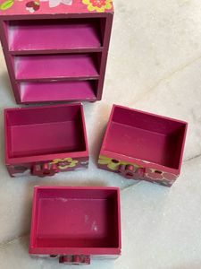 Floral Mini Drawer Chest