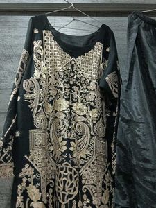 Heavy Dress With Dupatta