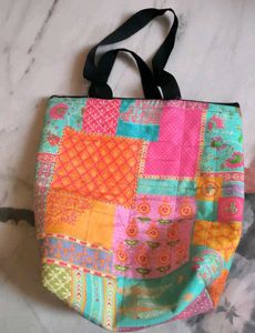 Patchwork Tote Bag