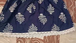 Combo Kurti And Crop Top