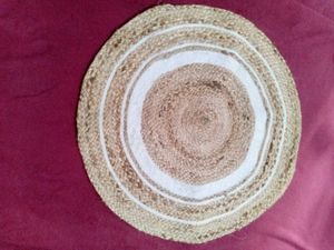 Handmade Jute Mat Made With Natural Rop