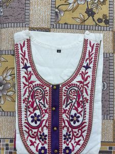 Stylish White Kurti