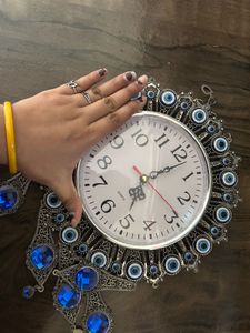 Evil Eye Wall Clock