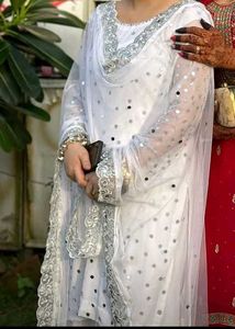 Elegant White Kurta Set