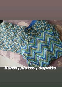 Nyra Cut Kurta Set With Dupatta & Free Gift 🎁