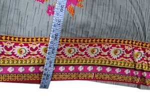 Women Kurta Grey-pink
