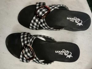 Checkered Flats & Sandals