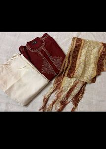 New Sanskruti Sherwani Without Duppatta