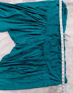 Crape Silk Pant Sea Green Colour