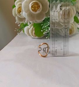 Two-Tone Statement Ring