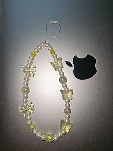 Yellow Phone Charm