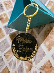 Customised Resin Name Keychains