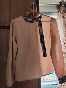 Vintage-Style Pink Top