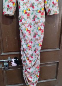 Floral Puff Sleeve Mini Dress