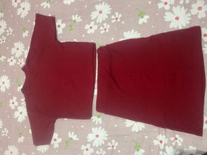 Red Co-ord Set
