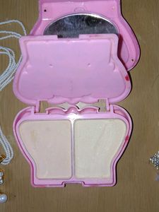 Pearl Necklaces And Kids Makeup Kit