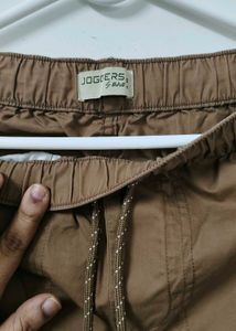 Brown Casual Joggers